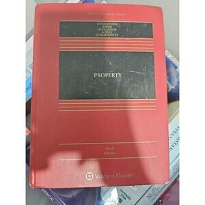 Property [Connected Casebook] (Aspen Casebook) - Hardcover - GOOD